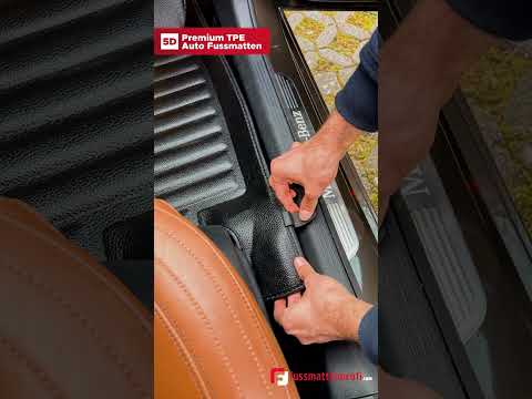 5D Premium Auto FussmattenTPE Montagevideo