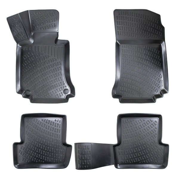 3D Auto Fussmatten für Mercedes C Klasse (W204) 2007-2014