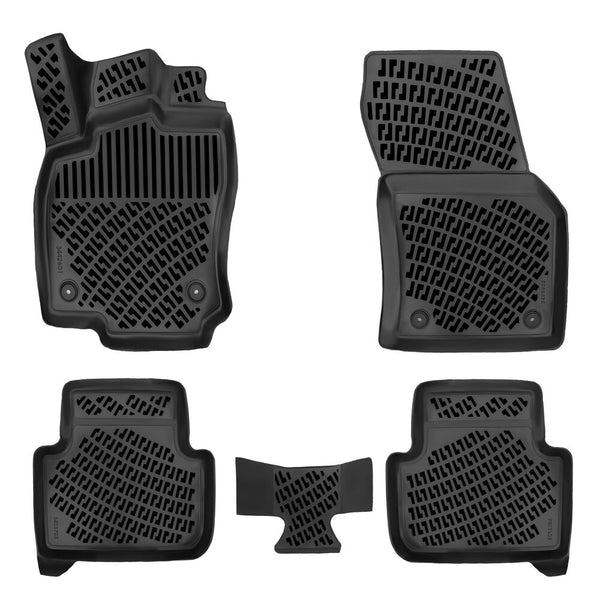 3D Auto Fussmatten für VW Tiguan (2.Gen) 2016-2024