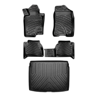 3D Auto Gummimatten & Kofferraumwanne Set für NISSAN QASHQAI Baujahr 2007-2013