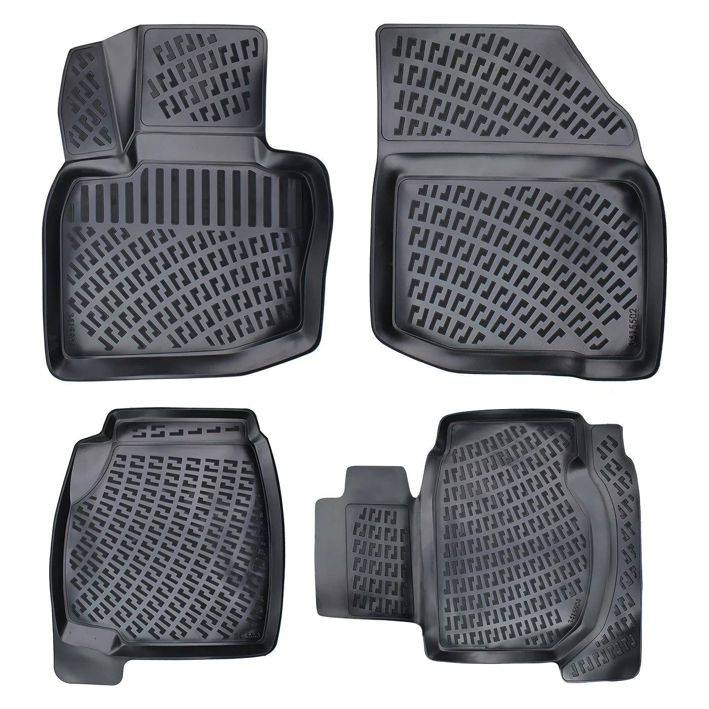 3D Fußmatten passend für Honda Civic HB (Fd6) 2006-2012