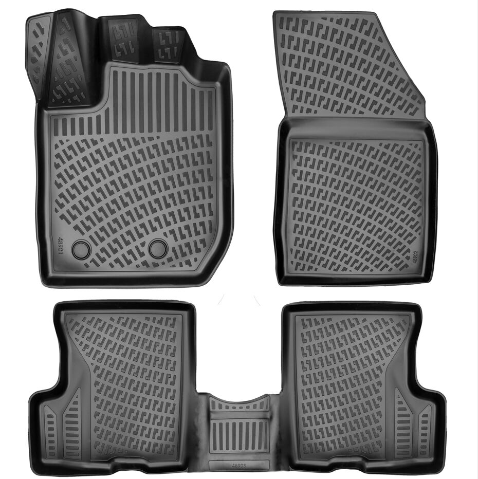 3D Auto Fussmatten für Dacia Duster (3.Gen) 4x4 2024-2026