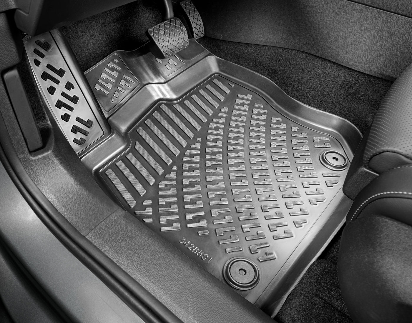 3D Auto Fussmatten Set passend für Mercedes GLB X247 Baujahr ab 2019