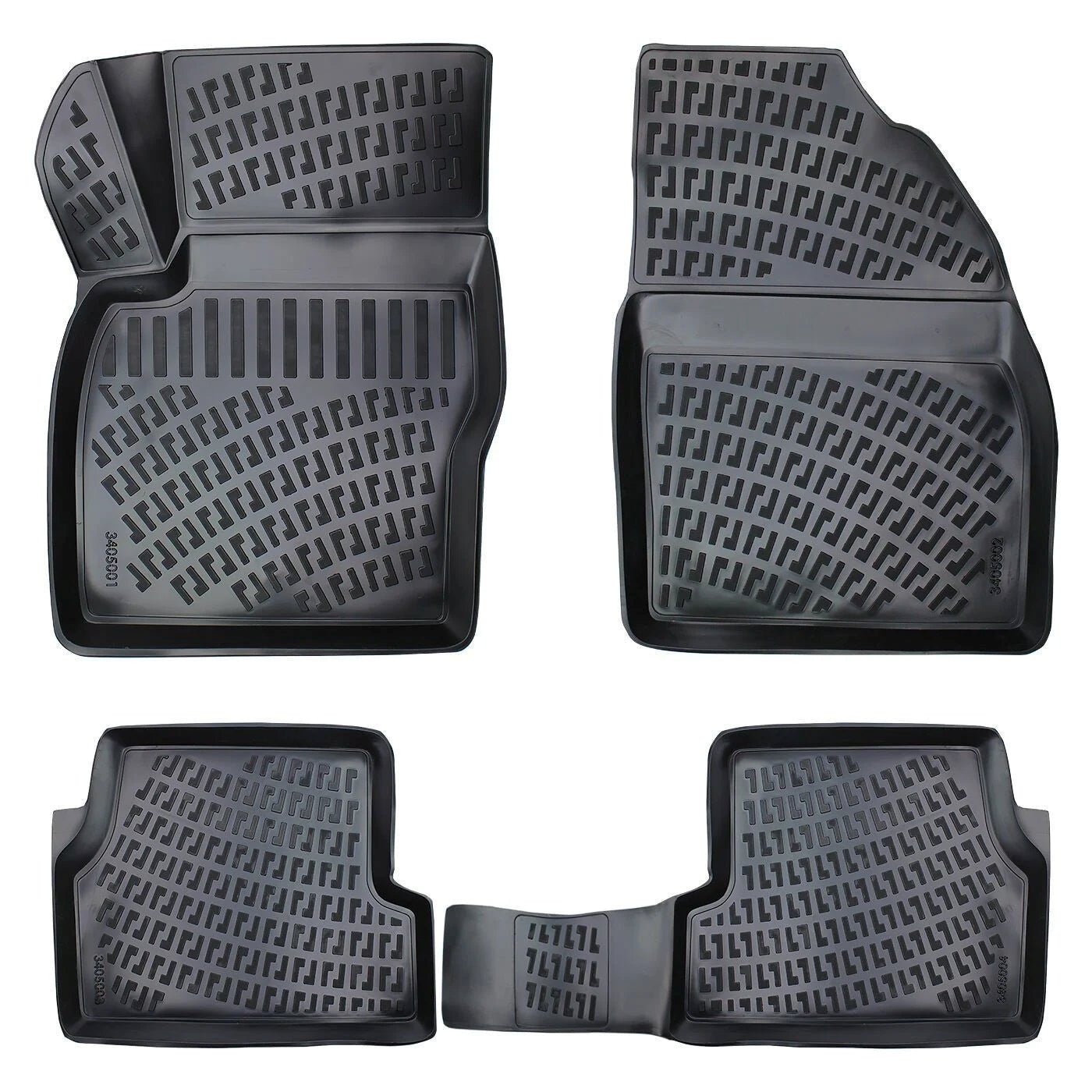 3D Auto Fussmatten für Ford Focus (2.Gen) 2004-2011