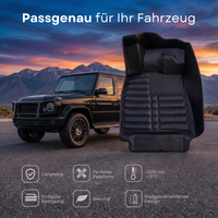 5D Premium Auto Fussmatten TPE Set passend für Tesla Model 3 Baujahr ab 2017