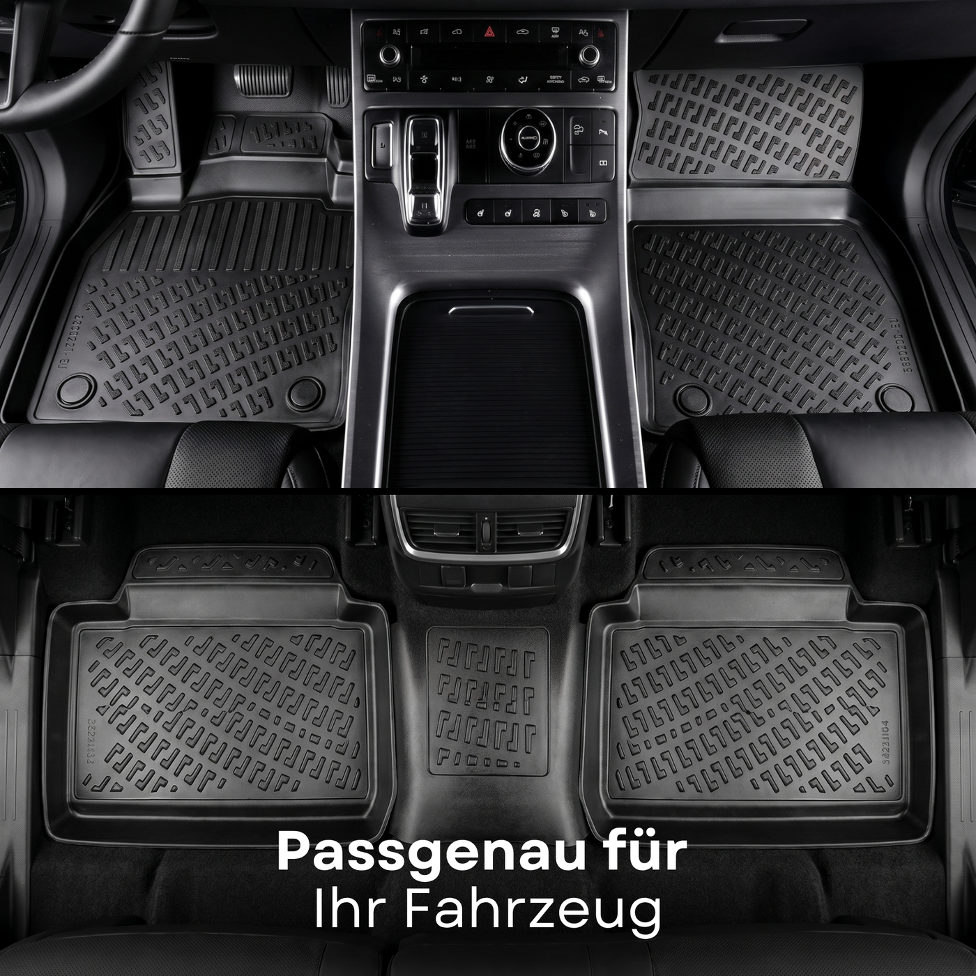 3D Auto Fussmatten für Peugeot 208 (1.Gen) 2013-2019