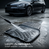 3D Auto Gummimatten & Kofferraumwanne Set für Ford Fiesta Baujahr 2017-2022