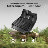 5D Premium Auto Fussmatten TPE Set passend für Mitsubishi Eclipse Cross Baujahr 2017-2021