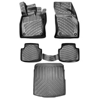 3D Auto Gummimatten & Kofferraumwanne Set für VW Passat B8 Baujahr ab 2015