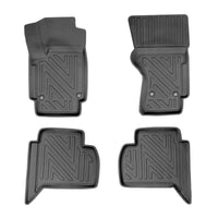 3D Auto Fussmatten für VW Amarok (1.Gen) 2010-2022 Carbon-Optik