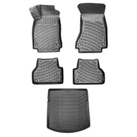 3D Auto Gummimatten & Kofferraumwanne Set für Audi A5 ab 2016