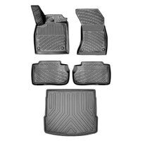 3D Auto Gummimatten & Kofferraumwanne Set für Audi Q5 (1.Gen) 2009-2017