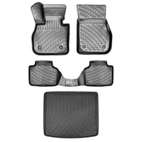 3D Auto Gummimatten & Kofferraumwanne Set für BMW X1 U11 ab 2022 (OBERER LADEBODEN)