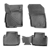 3D Auto Fussmatten für Mitsubishi Outlander Sport 2010-2022 Carbon-Optik