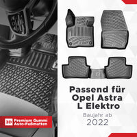 3D Auto Fussmatten für Opel Astra L Elektro 2022-2026
