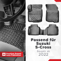 3D Auto Fussmatten für Suzuki S-Cross 2021-2026