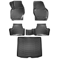 3D Auto Gummimatten & Kofferraumwanne Set für Volvo XC60 (1.Gen) Baujahr 2008-2017