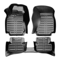 5D Premium Auto Fussmatten TPE Set passend für Audi A4 (B8) Baujahr ab 2007-2015