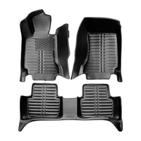 5D Premium Auto Fussmatten TPE Set passend für Mercedes C Klasse (W204/S204) Baujahr 2007-2015