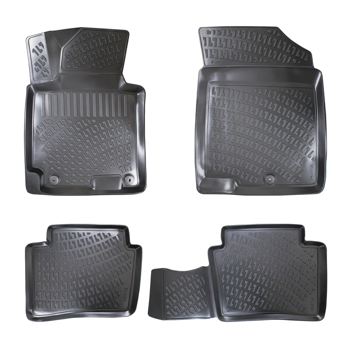 3D Auto Fussmatten für Hyundai Elantra (5.Gen) 2010-2015