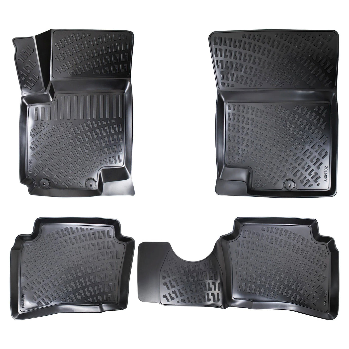 3D Auto Fussmatten für Hyundai i20 (1.Gen) 2008-2014