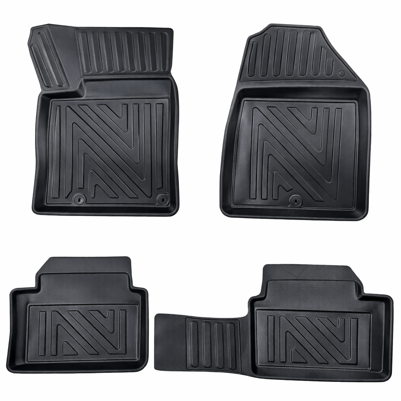 3D Auto Fussmatten für BMW 2er Active Tourer (U06) 2021-2026 Carbon-Optik