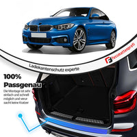ABS Kunststoff Ladekantenschutz mit Abkantung Passend für BMW X3 (G01) Baujahr ab 2018