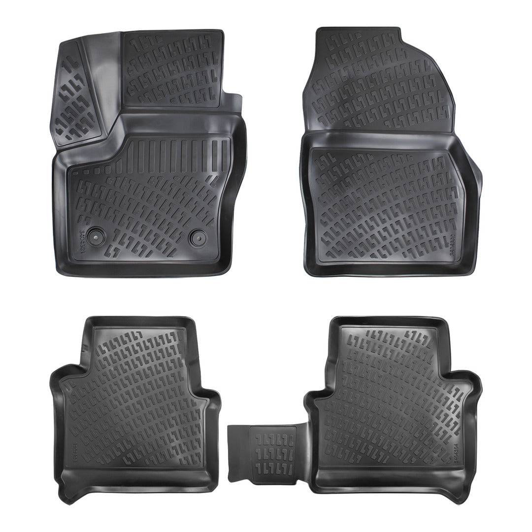 3D Auto Gummimatten passend für Ford Connect Baujahr 2013-2022