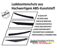 Stoßstangenschutz passgenau mit Abkantung ABS Plastik Schwarz Passend für Volvo XC 60 (1.Gen) Baujahr 2008-2017