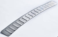 Ladekantenschutz aus Edelstahl Chrom mit Abkantung Kompatibel für Fiat 500/500C Baujahr 2007-2015