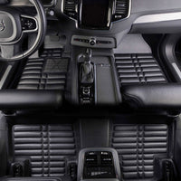 5D Premium Auto Fussmatten TPE Set passend für Peugeot 207 Baujahr 2006-2015