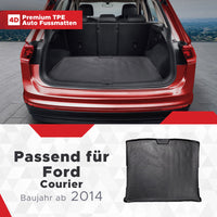 3D Kofferraum Matte passend für Ford Courier ab 2014