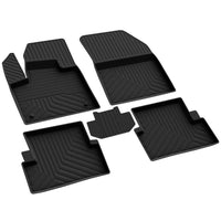 3D Premium Gummi Auto Fussmatten Set Passend für Opel Crossland Baujahr 2021-2022