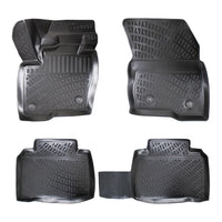 3D Auto Fussmatten Set passend für VW Sharan II Baujahr ab 2010 (5 Sitze)