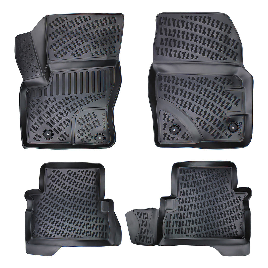 3D Auto Fussmatten für Ford C-Max (1.Gen) 2003-2010