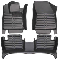 5D Premium Auto Fußmatten TPE Set Passend für Renault Megane Grandtour Baujahr ab 2016