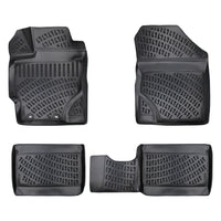 3D Auto Fussmatten Set passend für Toyota Yaris (3.Gen) Baujahr 2013-2020