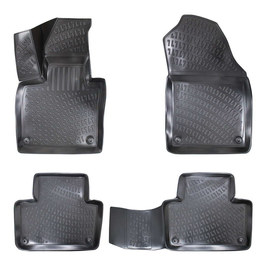 3D Auto Fussmatten für Volvo XC90 (2.Gen) 2015-2026 (Nicht in Hybrid)