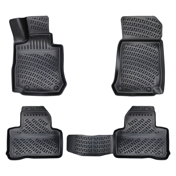 3D Auto Fussmatten Set passend für Mercedes GLC X253 Baujahr 2015-2022