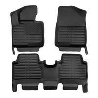 5D Premium Auto Fussmatten für Hyundai Santa Fe (III.Gen) 2012-2018