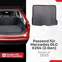5D Premium Kofferraummatte passend für Mercedes GLC X254 (2.Gen) ab 2023