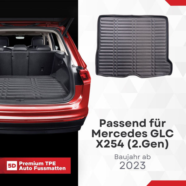 5D Premium Kofferraummatte passend für Mercedes GLC X254 (2.Gen) ab 2023