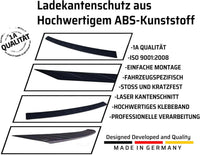 ABS Kunststoff Ladekantenschutz mit Abkantung Passend für Audi Q2 Baujahr ab 2016