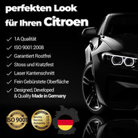 Ladekantenschutz aus Edelstahl Chrom mit Abkantung Kompatibel für Citroen Berlingo (3.Gen) Baujahr ab 2019