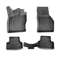 3D Auto Fussmatten für VW Golf 7 2012-2020 Carbon-Optik