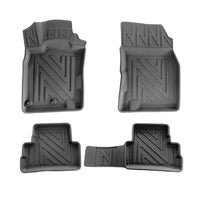 3D Auto Fussmatten für Nissan Qashqai (2.Gen) (J11) 2014-2021 Carbon-Optik