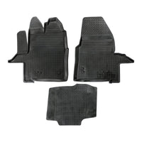 3D Premium Gummi Auto Fussmatten Set Passend für Ford Tourneo Custom Baujahr ab 2012