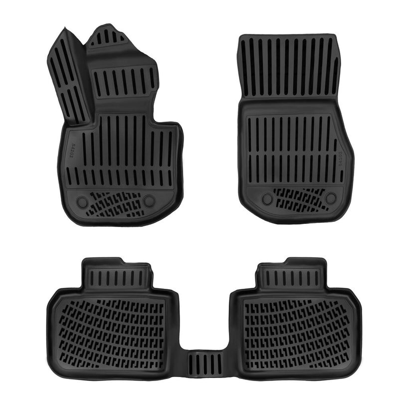 3D Auto Fussmatten für BMW iX2 (U10) 2023-2027 Elektro