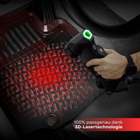 3D Auto Fussmatten Set passend für Mitsubishi Outlander Baujahr 2012-2021