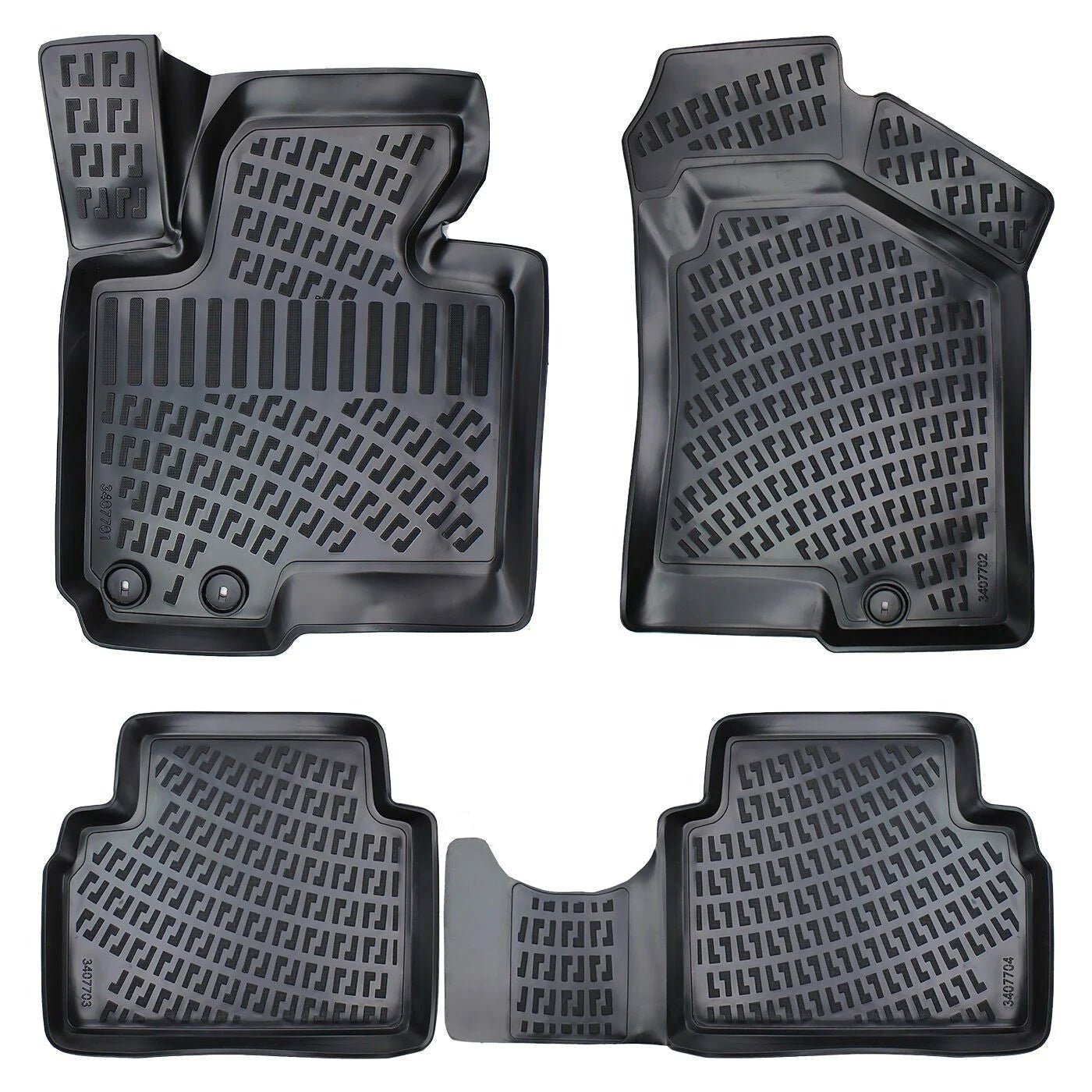 3D Auto Fussmatten für Kia Sportage (3.Gen) (SL) 2010-2016